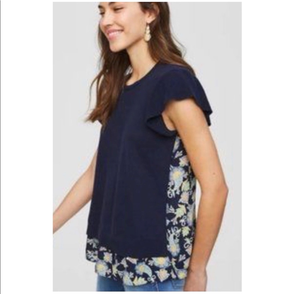 LOFT short sleeve sweater | size M